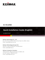 Edimax IC-9110W Installation guide