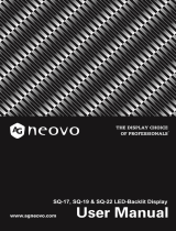 AG Neovo SQ-19 Specification