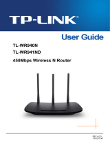 TP-LINK TL-WR941ND - Wireless Router User manual