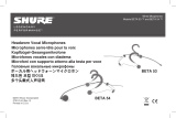 Shure WBH54T User manual