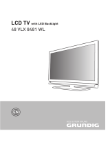 Grundig 48 VLX 8481 WL Owner's manual