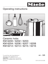 Miele KM6204 User manual