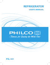 Philco PSL 441 User manual