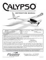 Flyzone Calypso User manual