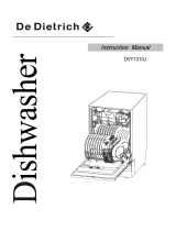 De Dietrich DVY1310J Operating instructions