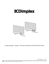 Dimplex OFX1500TI User manual