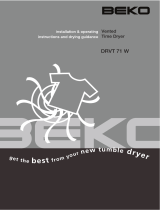 Beko DRVT71 User manual