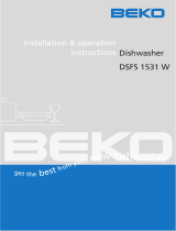 Beko DSFS1531 User manual