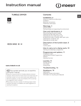 Indesit IDCE 8450 BK H (UK) User manual