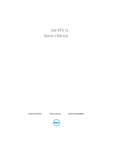 Dell XPS 13 L322X Owner's manual