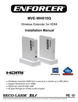SECO-LARM MVE-WH010Q Installation guide