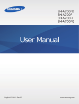 Samsung SM-A700FQ User manual