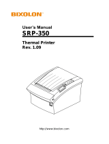 BIXOLON SRP-350 User manual