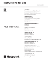 Hotpoint FDUD 43133 X User manual