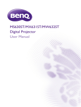 BenQ MS630ST User manual