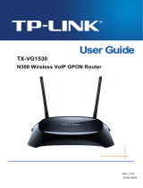 TP-LINK TX-VG1530 User manual