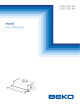 Beko CTB 9250 XA User manual