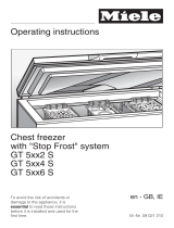 Miele GT5242 S Operating instructions