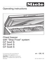 Miele GT5284 S User manual