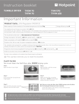 Whirlpool TVEM 70C 6P (UK) User manual