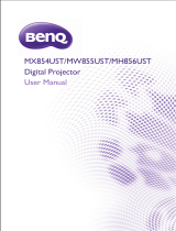 BenQ MH856UST User manual
