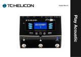 TC HELICON PLAY ELECTRIC User manual