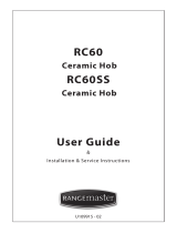 Rangemaster RC60SS Ceramic Hob User guide