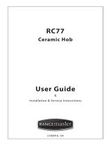 Rangemaster RC77 Ceramic Hob User guide