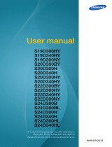Samsung S20D300HY User manual