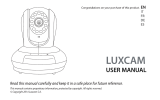 LUXCAM Mini ptz User manual