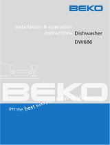Beko DW686 User manual