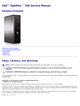 Dell OptiPlex 780 User manual