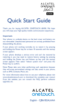 Alcatel 6045K User manual