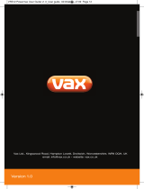Vax Powermax VRS 12 Owner's manual