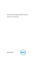 Dell R930 Owner's manual