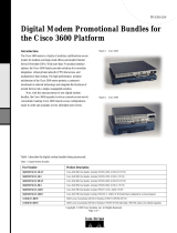 Cisco 3620MBUNDLE-30DM Datasheet