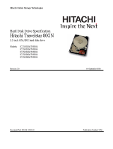 Hitachi IC25N040ATMR04-0 - Travelstar 40GB Laptop Hard Drive 9.5mm 2.5 Inch Notebook HDD Datasheet