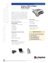 Kingston Technology FCR-HS26/1 Datasheet