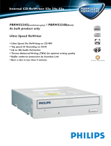 Philips PBRW5224G Datasheet