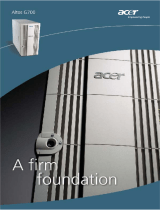 Acer TT.G70E0.028-K User manual