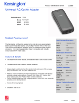 Acco UNIVERSAL AC CAR AIR Datasheet