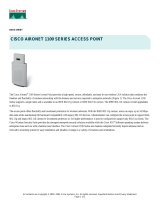 Cisco AIR-AP1121G-E-K9 Datasheet