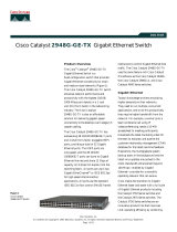 Cisco 2948G-GE-TX - Catalyst Gigabit Ethernet Switch Datasheet