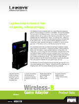 Linksys Wireless-B Game Adapter Datasheet