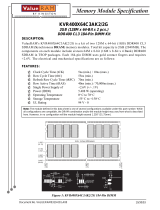 Kingston Technology 400X64C3AK2/2G Datasheet