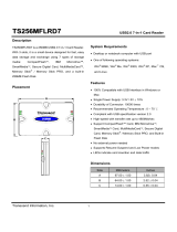 Transcend TS256MFLRD7 User manual