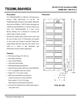 Transcend TS32MLS64V8D2 Datasheet