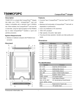 Transcend CompactFlash Adapter Datasheet