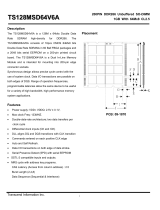 Transcend TS128MSD64V6A Datasheet