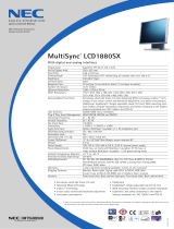 NEC 60001020 Datasheet